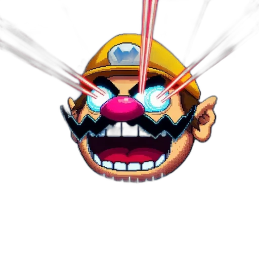 mask, staff, face, weapon, concept art, pixel art, 3d render, cartoon transparent PNG cut-out