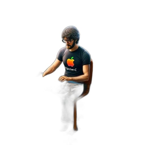 staff, creature, robot, pixel art, 3d render, concept art, cartoon, man transparent PNG cut-out