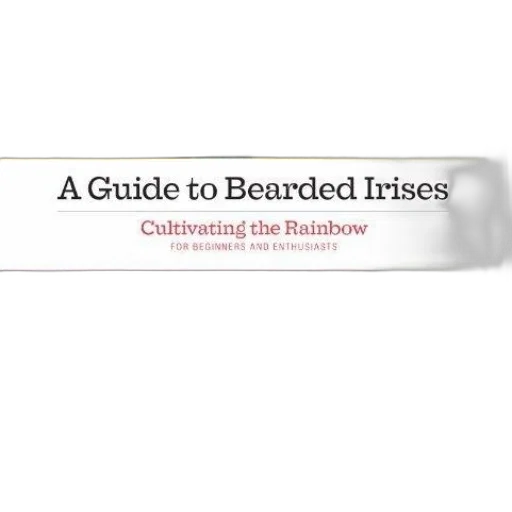 guide, bearded, irises, cultivating, rainbow, kelly, norris, featuring transparent PNG cut-out