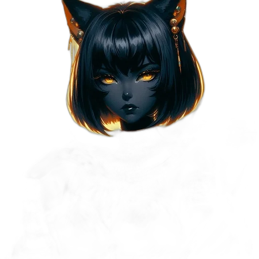 mask, face, jewelry, crown, fantasy art, anime, concept art, photorealistic transparent PNG cut-out