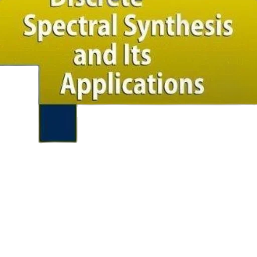 cover, discrete, spectral, synthesis, applications, monographs, mathematics, featuring transparent PNG cut-out