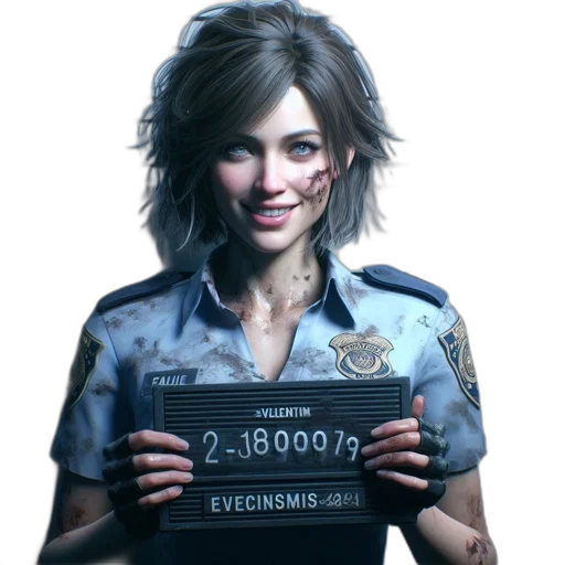 weapon, face, staff, jacket, concept art, photorealistic, cyberpunk, comic book art transparent PNG cut-out