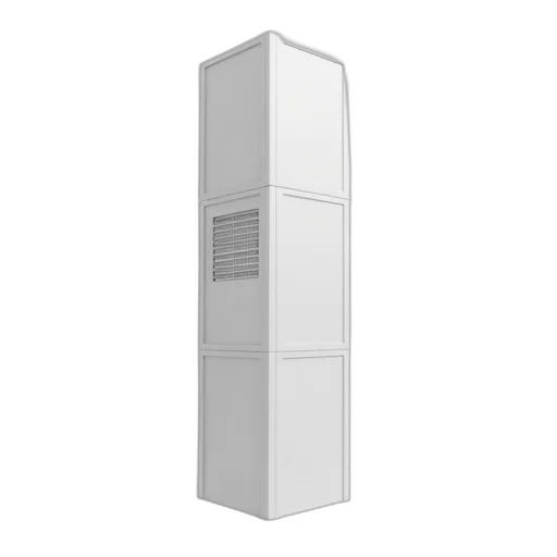 furniture, robot, building, 3d render, concept art, pixel art, tall, white transparent PNG cut-out