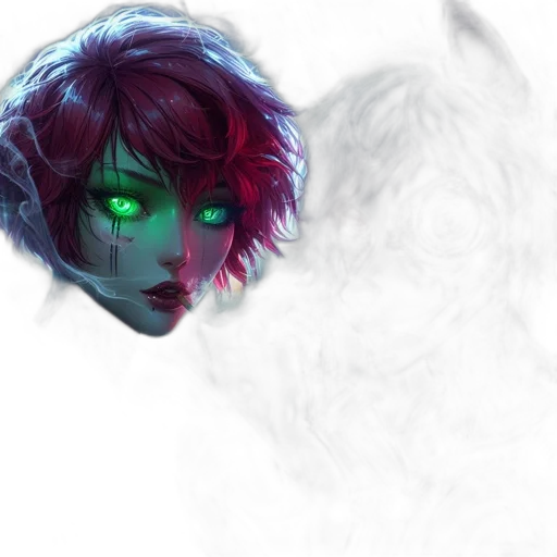 mask, face, dragon, creature, concept art, fantasy art, cyberpunk, anime transparent PNG cut-out