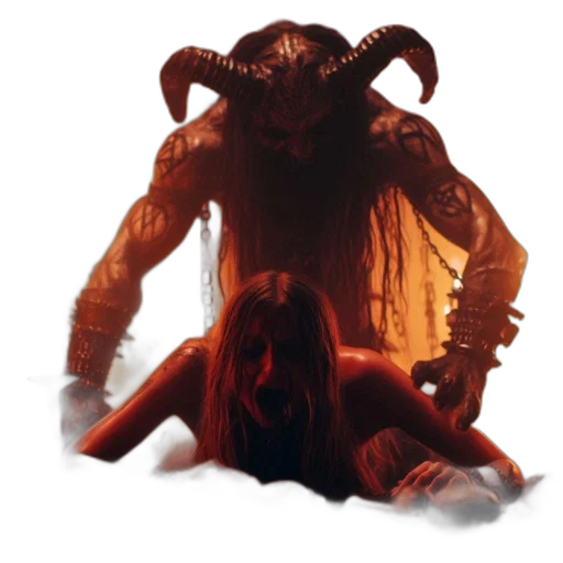 creature, animal, mask, concept art, fantasy art, pixel art, 3d render, red transparent PNG cut-out