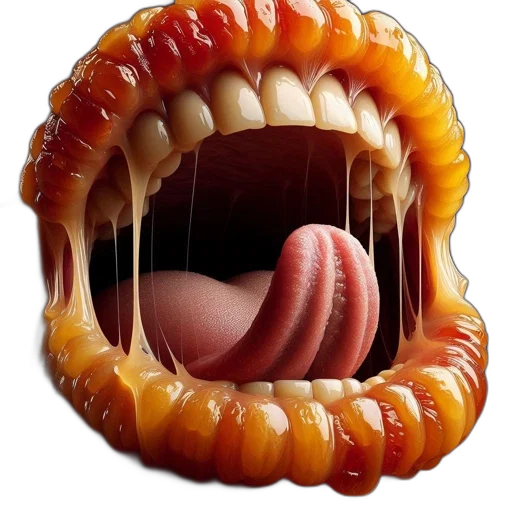 food, creature, face, crown, photorealistic, 3d render, concept art, large transparent PNG cut-out