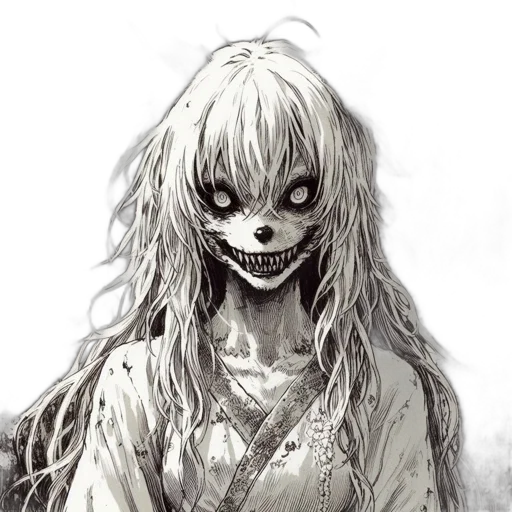 creature, mask, face, animal, concept art, comic book art, fantasy art, anime transparent PNG cut-out
