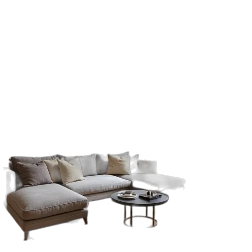 furniture, 3d render, photorealistic, concept art transparent PNG cut-out