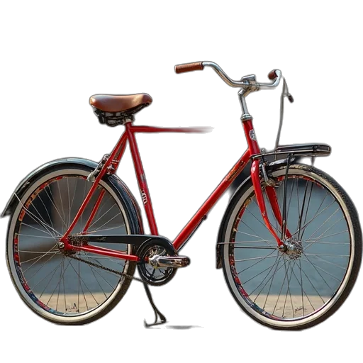 photorealistic, 3d render, concept art, red, depth, image, classic, cruiser transparent PNG cut-out