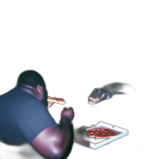food, animal, creature, weapon, concept art, cyberpunk, vaporwave, photorealistic transparent PNG cut-out