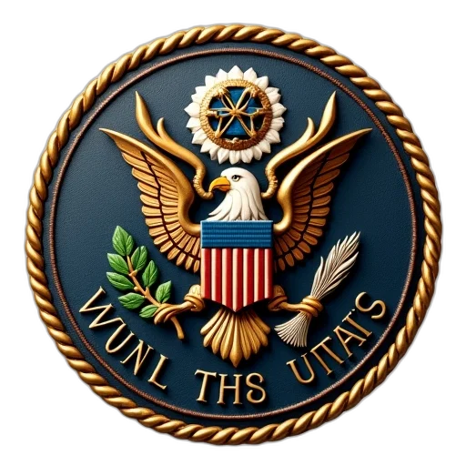 staff, crown, made, usa transparent PNG cut-out