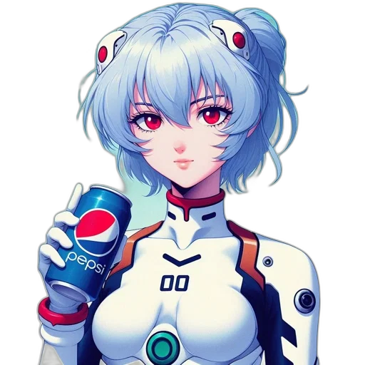 robot, bottle, face, weapon, anime, pixel art, cyberpunk, concept art transparent PNG cut-out