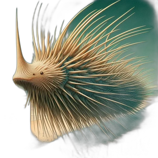hair, animal, creature, dragon, concept art, photorealistic, 3d render, fantasy art transparent PNG cut-out