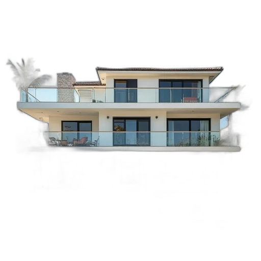 building, furniture, 3d render, photorealistic transparent PNG cut-out