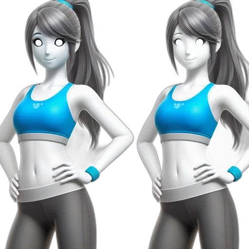 3d render, concept art, cartoon, photorealistic, blue, monochrome, two, similar transparent PNG cut-out