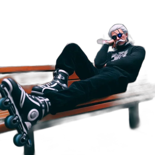 furniture, jacket, shoes, staff, 3d render, photorealistic, concept art, individual transparent PNG cut-out