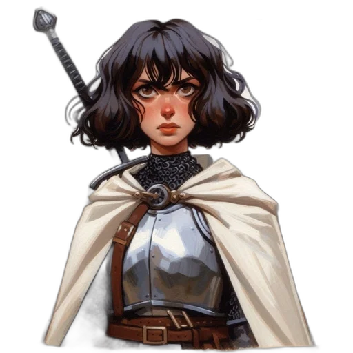 staff, sword, weapon, fantasy art, concept art, pixel art, comic book art, earth tones transparent PNG cut-out