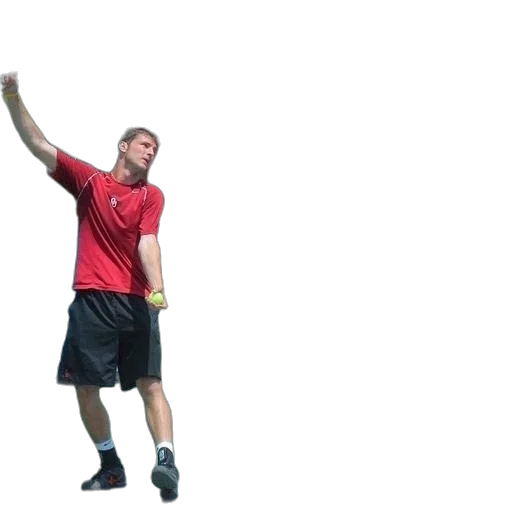 staff, man, red, shirt transparent PNG cut-out