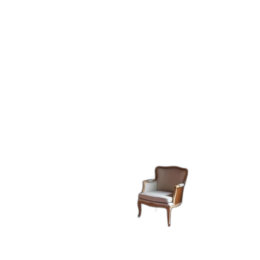 furniture, robot, dress, face, 3d render, concept art, photorealistic, pixel art transparent PNG cut-out