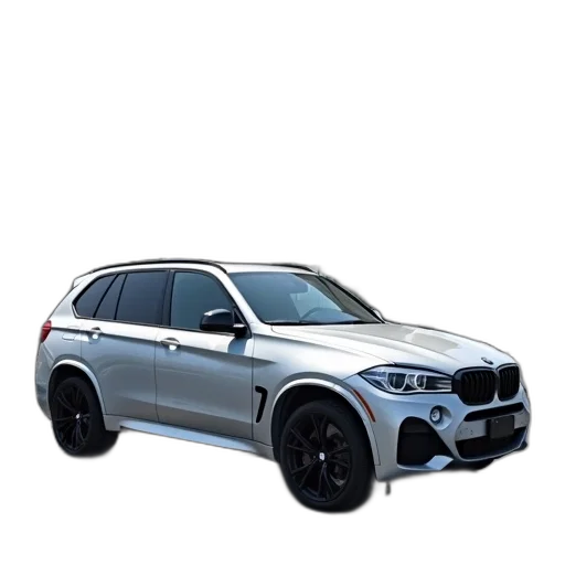 car, 3d render, photorealistic, silver, suv, parked, front, dealership transparent PNG cut-out