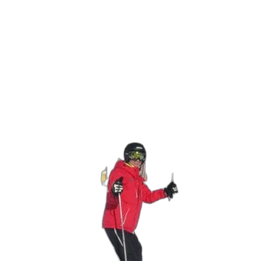 staff, jacket, weapon, mask, 3d render, concept art, two, skiers transparent PNG cut-out