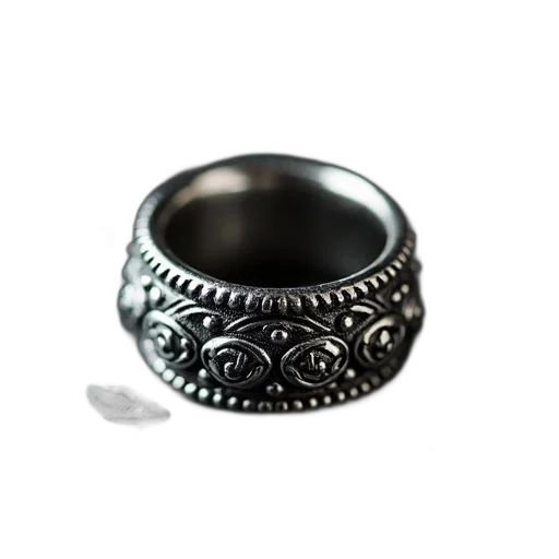 jewelry, crown, 3d render, silver, ring, intricate, designs, lies transparent PNG cut-out