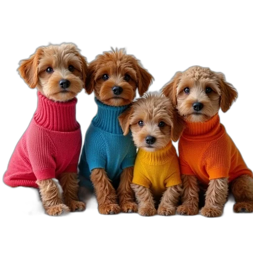 jacket, animal, neon, colorful transparent PNG cut-out