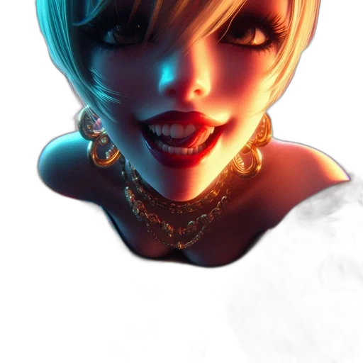 face, mask, jewelry, crown, 3d render, fantasy art, concept art, photorealistic transparent PNG cut-out