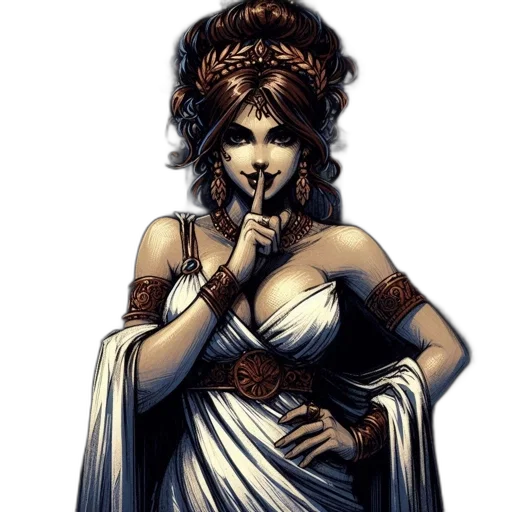 dress, jewelry, mask, crown, fantasy art, comic book art, concept art, pixel art transparent PNG cut-out