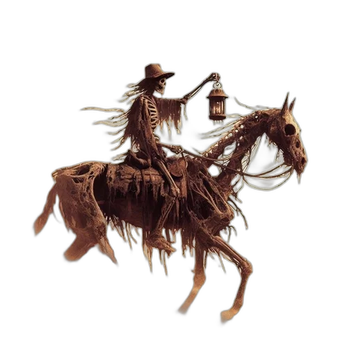 hair, animal, staff, hat, concept art, fantasy art, photorealistic, oil painting transparent PNG cut-out