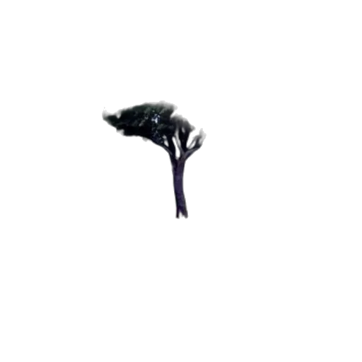 umbrella, tree, hat, hair, pixel art, 3d render, concept art, photorealistic transparent PNG cut-out