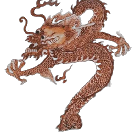 dragon, creature, staff, animal, concept art, 3d render, fantasy art, photorealistic transparent PNG cut-out