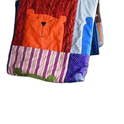 jacket, dress, umbrella, colorful, quilt, bear, design, draped transparent PNG cut-out