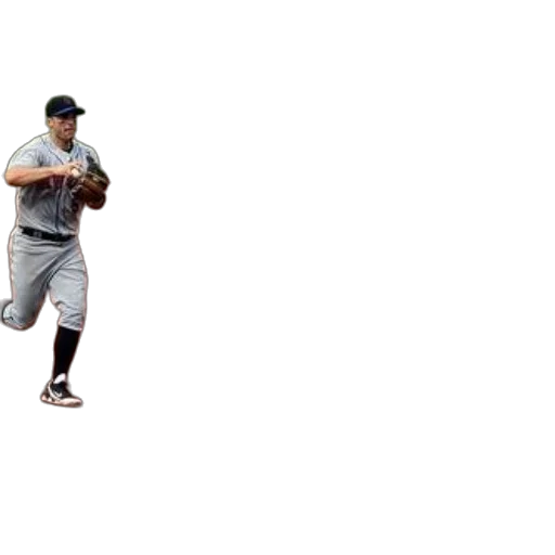 creature, animal, robot, shoes, pixel art, 3d render, baseball, player transparent PNG cut-out