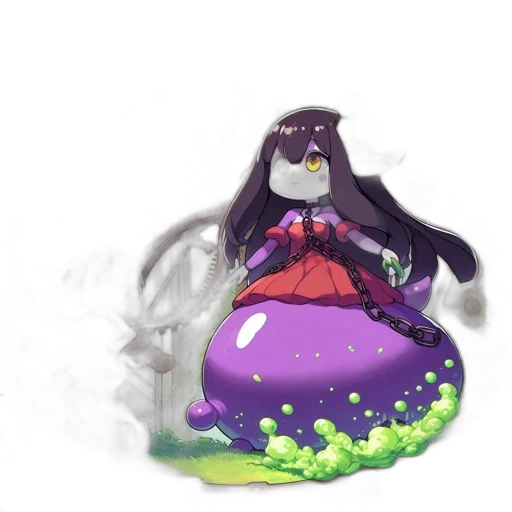 dress, creature, crown, staff, concept art, watercolor, fantasy art, pixel art transparent PNG cut-out