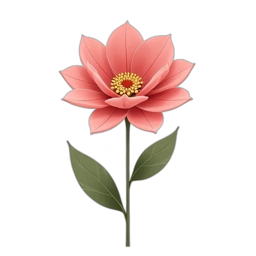 flower, crown, jewelry, staff, 3d render, photorealistic, concept art, oil painting transparent PNG cut-out