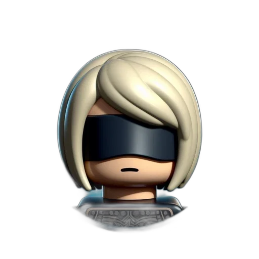 robot, mask, face, hair transparent PNG cut-out
