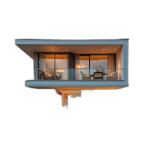 building, furniture, 3d render, photorealistic, concept art, house, design, program transparent PNG cut-out