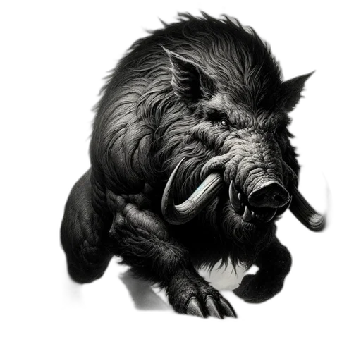 animal, creature, dragon, weapon, photorealistic, concept art, fantasy art, 3d render transparent PNG cut-out