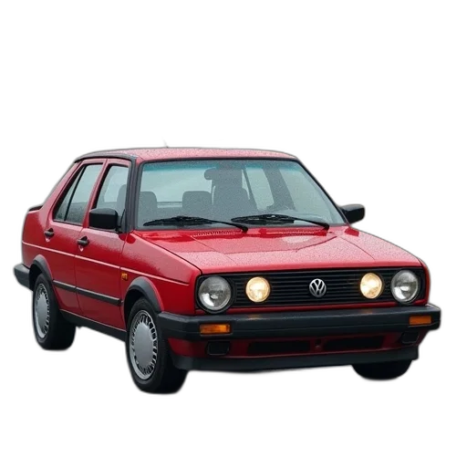 car, animal, photorealistic, 1993, jetta, manufactured, saloon, model transparent PNG cut-out