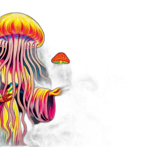 hair, creature, hat, mask, concept art, fantasy art, watercolor, 3d render transparent PNG cut-out