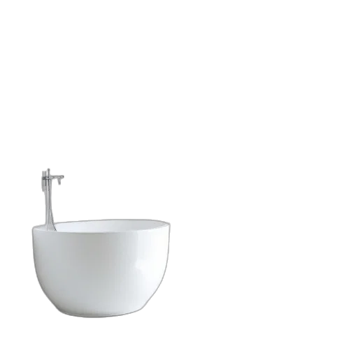 furniture, crown, jewelry, 3d render, photorealistic, white, bathroom, tile transparent PNG cut-out
