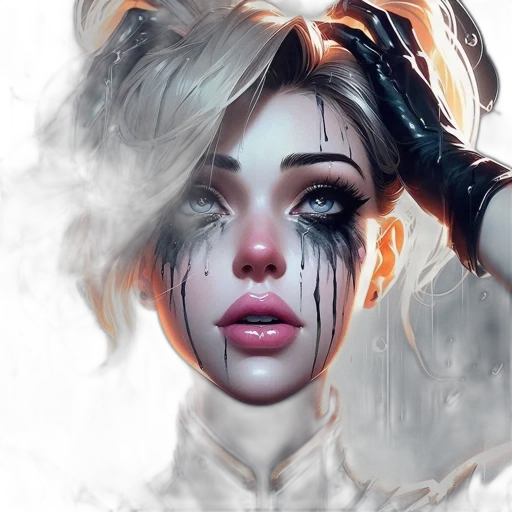 face, mask, fantasy art, concept art, photorealistic, comic book art, neon lights, fire transparent PNG cut-out