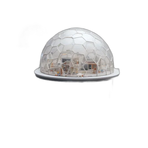 hat, umbrella, crown, mask, 3d render, concept art, outer space, image transparent PNG cut-out