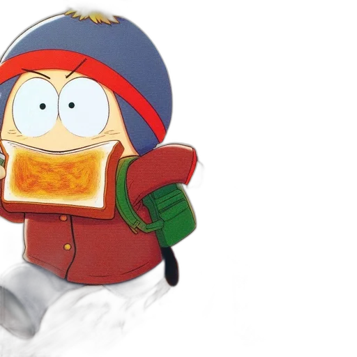 jacket, food, concept art, cartoon, 3d render, pixel art, snow, image transparent PNG cut-out