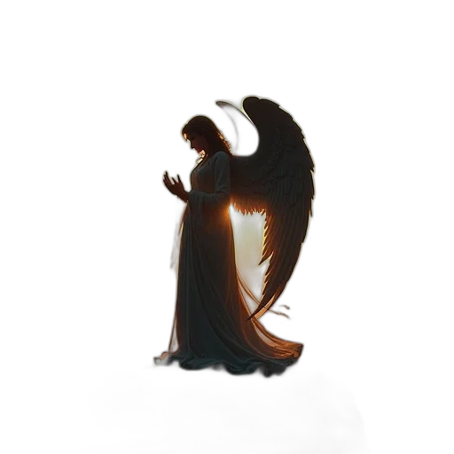 staff, dress, dragon, weapon transparent PNG cut-out
