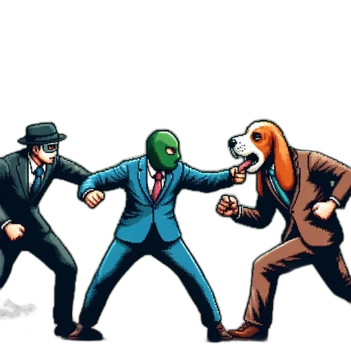 mask, comic book art, concept art, cartoon, green, pixel, art, depicts transparent PNG cut-out