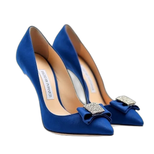 shoes, blue, pair, high-heeled, upper, beige, sole, feature transparent PNG cut-out