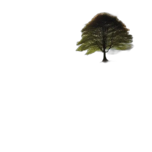 tree, hat, hair, crown, 3d render, photorealistic, concept art, pixel art transparent PNG cut-out