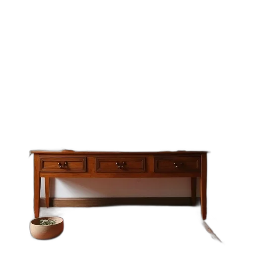 furniture, staff, crown, jewelry, 3d render, photorealistic, earth tones, cozy transparent PNG cut-out